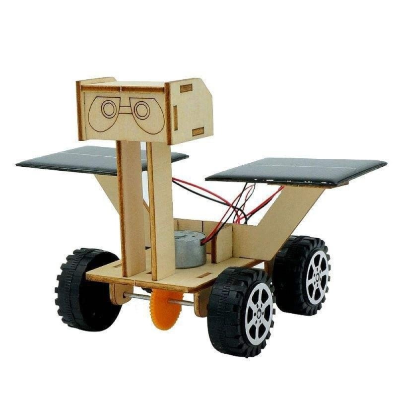 Hier klicken - Holzbausatz Solar Rover + gratis Mini-Solarauto