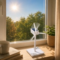 Mini solar Windgenerator mit Solarzelle