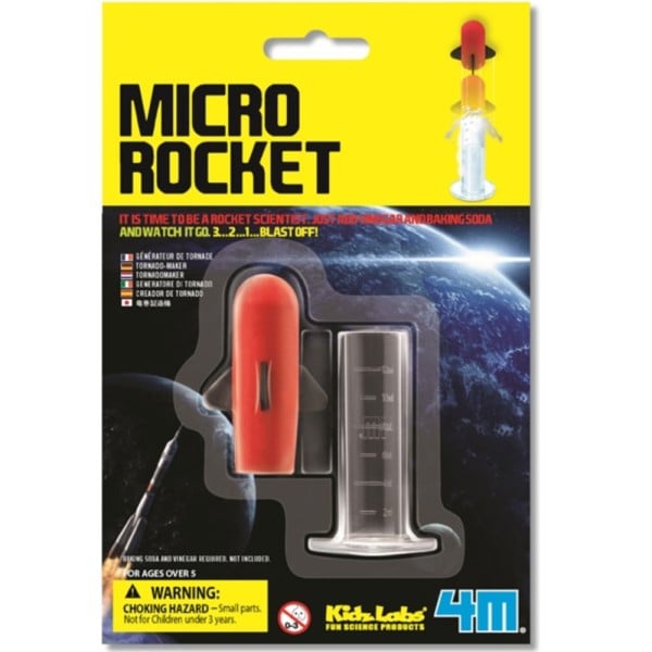 Natron Essig Rakete 