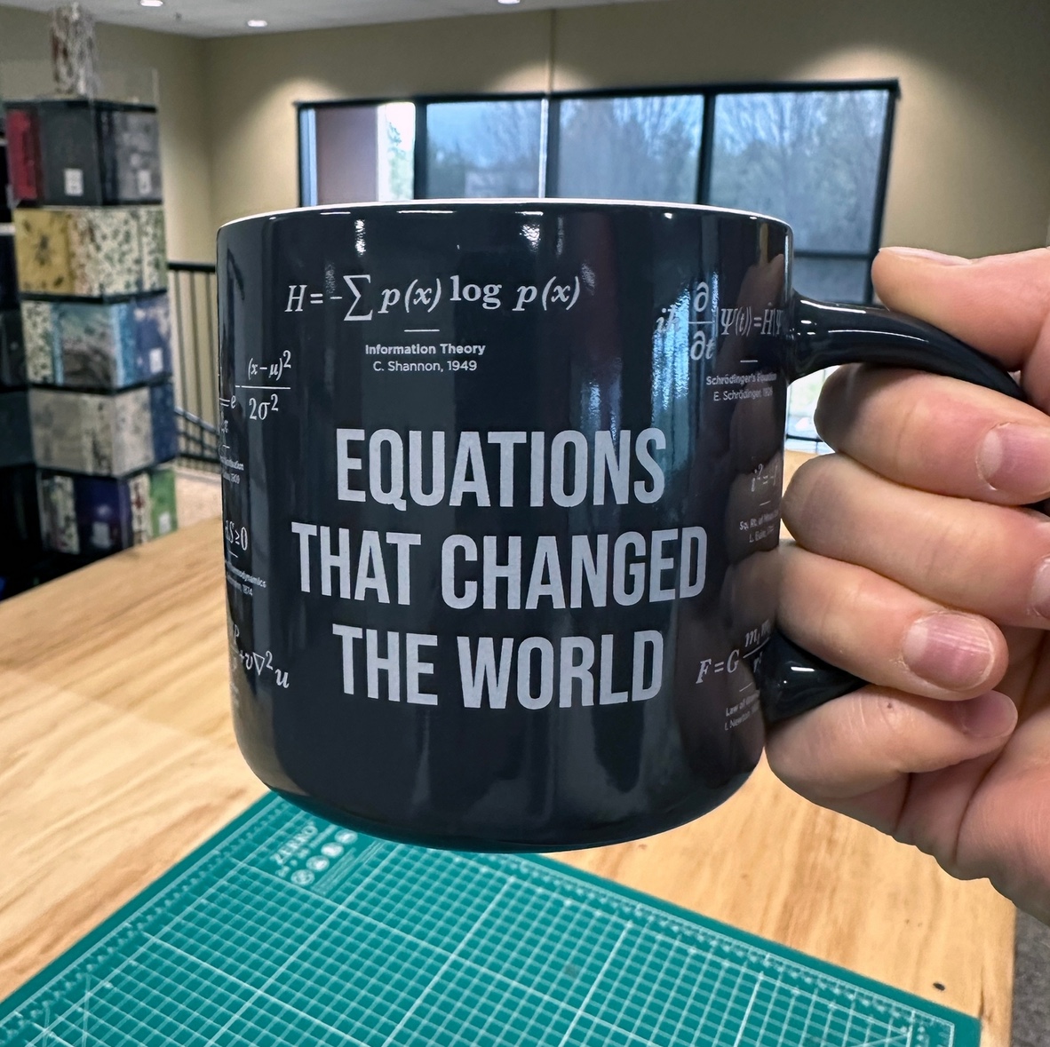 Physik Mathe Tasse Lustig – Kaffeetasse 330 Ml Für Mathelehrer & Physiker, Spülmaschinenfest