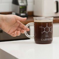 Tasse mit Koffein Formel: Tolles Geschenk für Chemiker