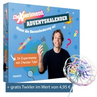 Adventskalender CheXperiment mit Checker-Tobi