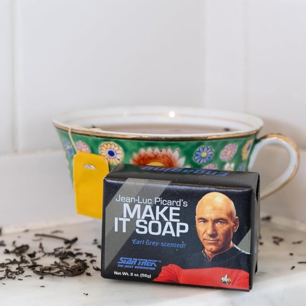 Star Trek Miniseife - Jean-Luc Picard's - Make it Soap - Earl Grey Aroma