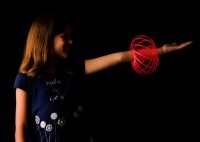 Leuchtende magische Spirale von glozi (wie Toroflux von Jochen Valett)