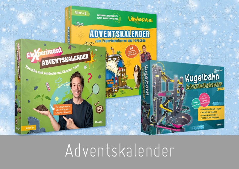 Hier geht's zu unseren Adventskalendern