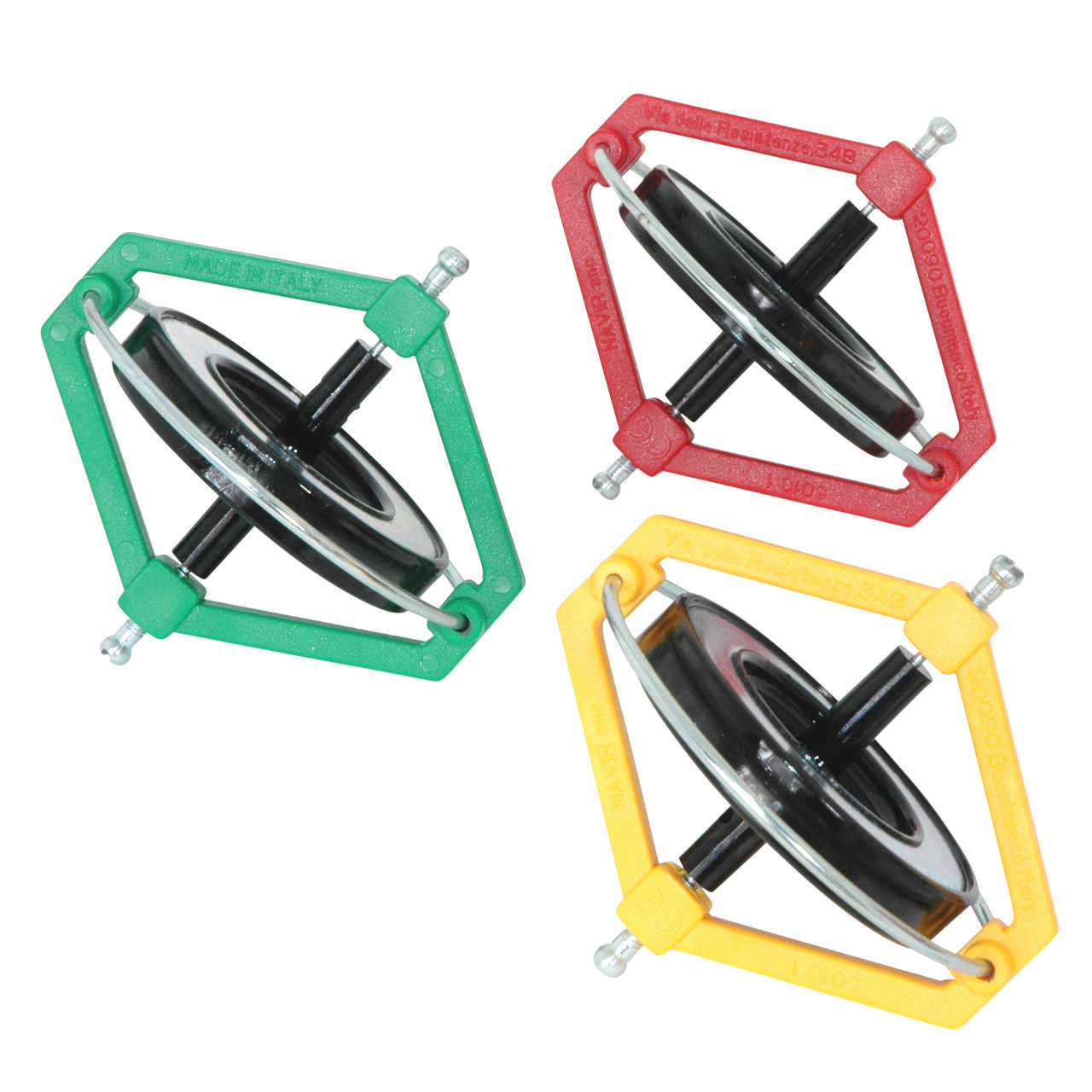 Metall Gyroskop Gyro Druck Entlasten Geschwindigkeitsbilanz Lernspielzeug 