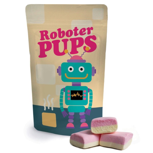 Witziges Physik Geschenk: Roboter Pups (Marshmallow Cubes)