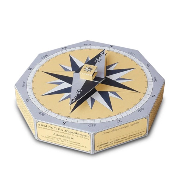 Magnetkompass (Bausatz von Astromedia) | Wie funktioniert ein Kompass?