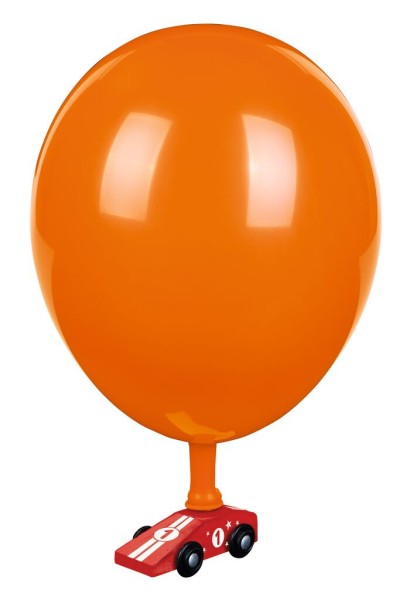 Luftballon Rennauto Moses Verlag mit Ballon - Physikspielzeug