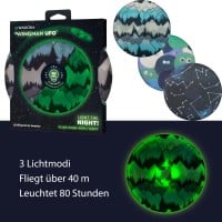 Wingman-UFO - LED Flugscheibe - Frisbee