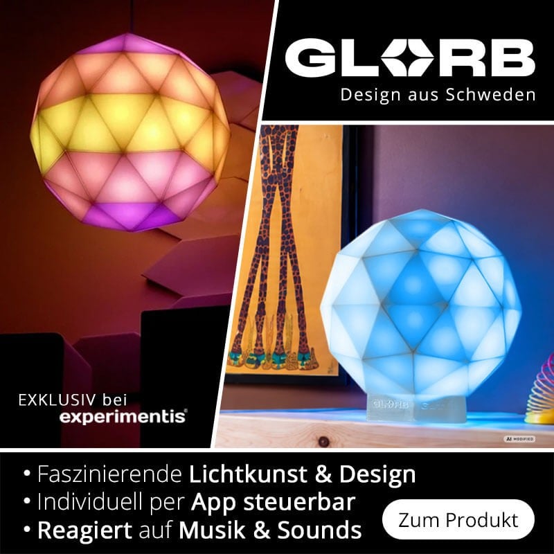 Hier geht's zur smarten Lichtkugel GLORB