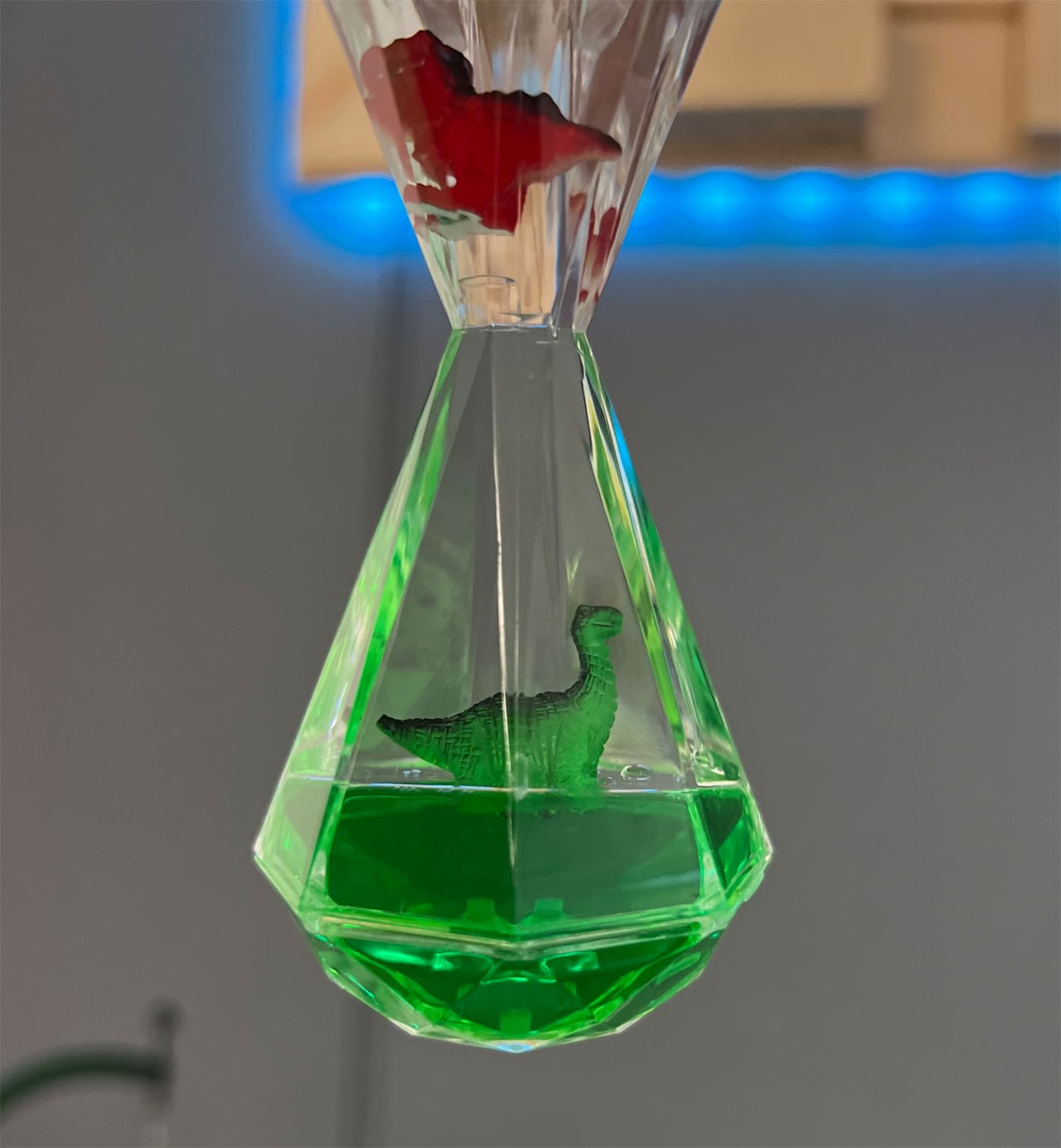 Bubble Sanduhr Timer Mit Flüssigkeit – Kreative Deko Für Büro & Wohnzimmer (Rosa)