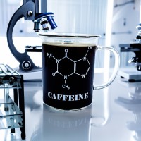 Tasse mit Koffein Formel: Tolles Geschenk für Chemiker