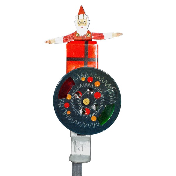 Naturwissenschaftliches Spielzeug: Funkenrad Spielzeug Santa Claus