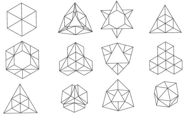 Geobender Abstract Kaleidozyklus Geobender - Mathematische Skulptur