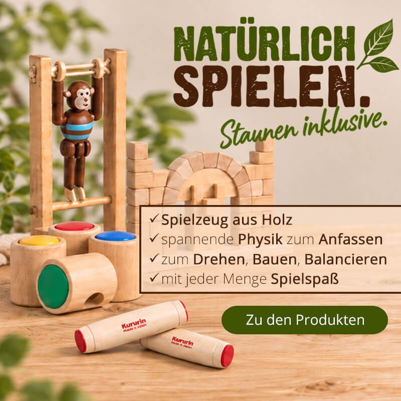 Hier geht's zu unserem Holzspielzeug