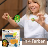 Physik-Spielzeug Scheibenkreisel (Knopfkreisel, Schnurrer)