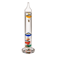 Wissenschaftliches Geschenk für Erwachsene: Galileo Thermometer Mini, 18 cm