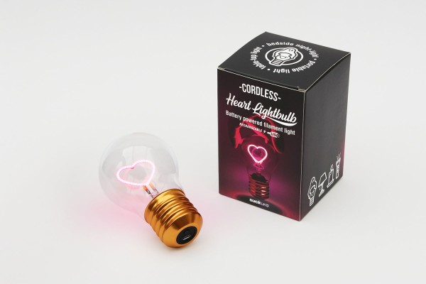 SUCK UK Regenbogen-Glühbirne – Batteriebetriebene Tischlampe Mit USB-Aufladung