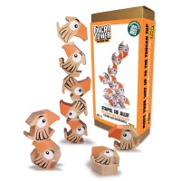 Toucan Tower – Stapeln, Balancieren, Staunen - Stapelspiel aus Holz