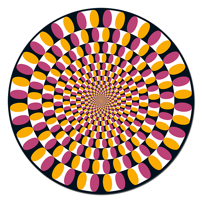 Optische Illusion, Rotating Snakes, Akiyoshi Kitaoka kaufen