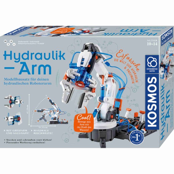 Hydraulischer Roboterarm - Modellbausatz (wissenschaftliches Spielzeug)