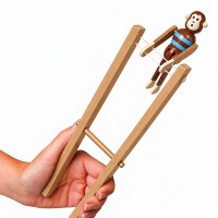 Holzspielzeug Klassiker - der Akrobatik-Affe (Acrobatic Monkey)