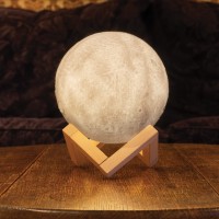 Witziges Astronomie Geschenk und stimmungsvolle Mond Nachtlicht mit LED
