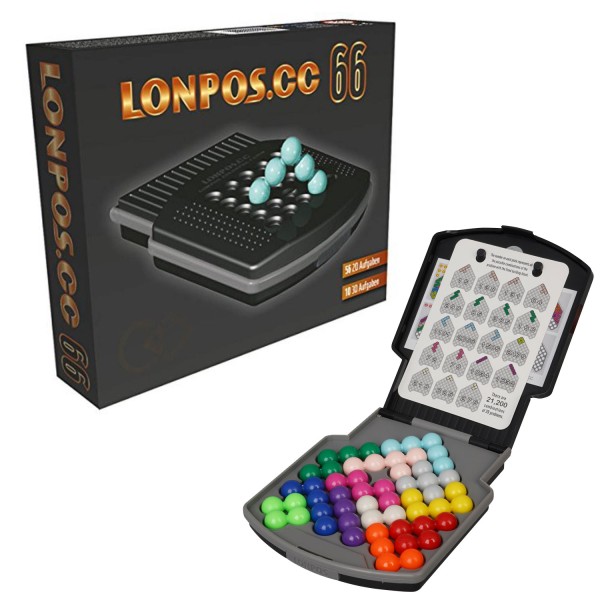 Logik-Spiel Lonopos 66: Denkspiel für Kinder, Teenager und Erwachsene