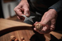 Design Nussknacker - Arbeitet mit der goldenen Regel der Mechanik