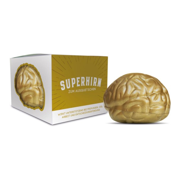 Anti-Stressball als Gehirn aus Polyurethan-Schaum (PU-Schaum)