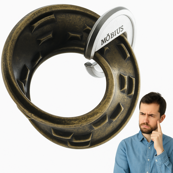 Huzzle Cust Mobius - Puzzle mit Möbius Band