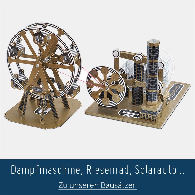 Hier geht's zu unseren Baukästen und Bausätzen