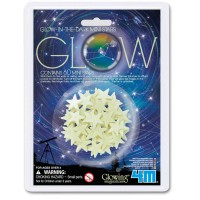 Glow in the dark Mini Stars: Sternbilder mit Leuchtsternen kleben