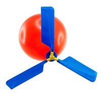 Bunte Ballon-Helikopter | Balloon Helicopter | Physik-Spielzeug