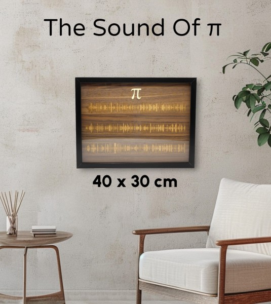 Geschenk Mathelehrer: The Sound of π (Pi) | Mathematische Konstante