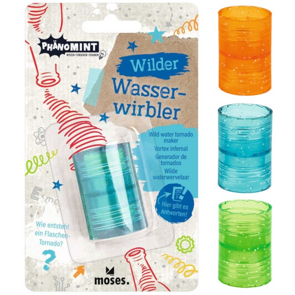 Moses Verlag - PhänoMINT - Wilder Wasserwirbler für Kinder - in 3 Farben