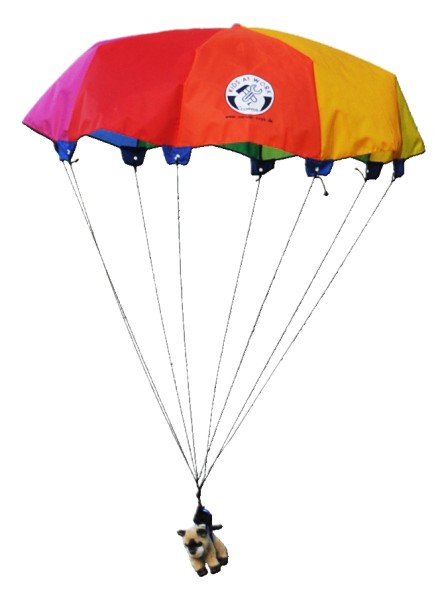 Fallschirm-Bausatz | Spielzeug für Kinder | Fallschirmspringer