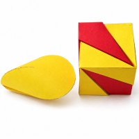 Umstülpwürfel und Oloid nach Paul Schatz - Kartonbausatz