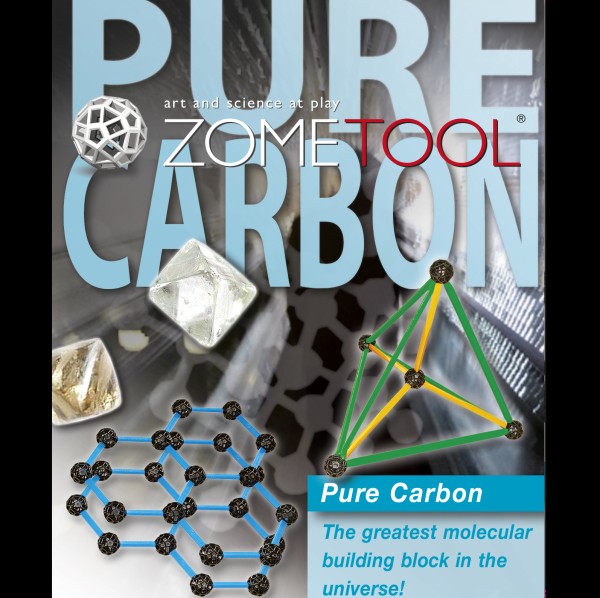 Bausatz zum Thema Kohlenstoff von Zometool kaufen (Pure Carbon)