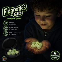 FidgNetics - fluoreszierende, magnetische Sensorik-Kugeln für Kinder + Erwachsene