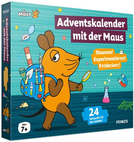 Hier klicken - Experimentier-Adventskalender mit der Maus