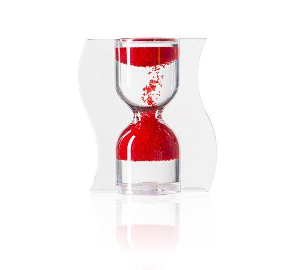 Paradoxe Sanduhr: Rückwärts laufende Sanduhr