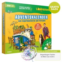 Adventskalender Löwenzahn zum Experimentieren und Forschen + Twirler