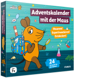 Experimentier-Adventskalender mit der Maus + gratis Twirler