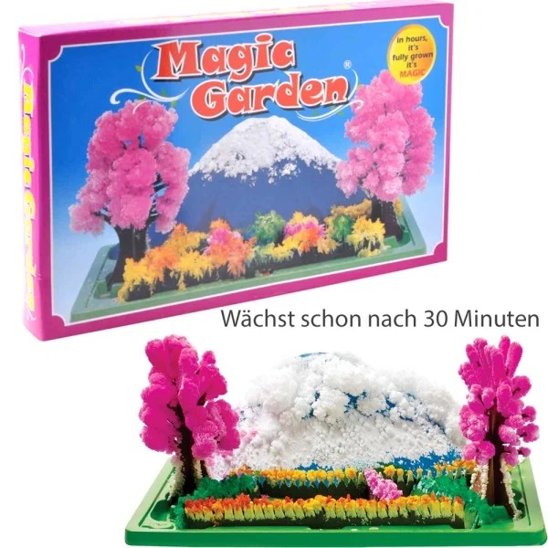 Hier geht's zum Produkt: Japanischer Zaubergarten mit selbstwachsenden Kristallen